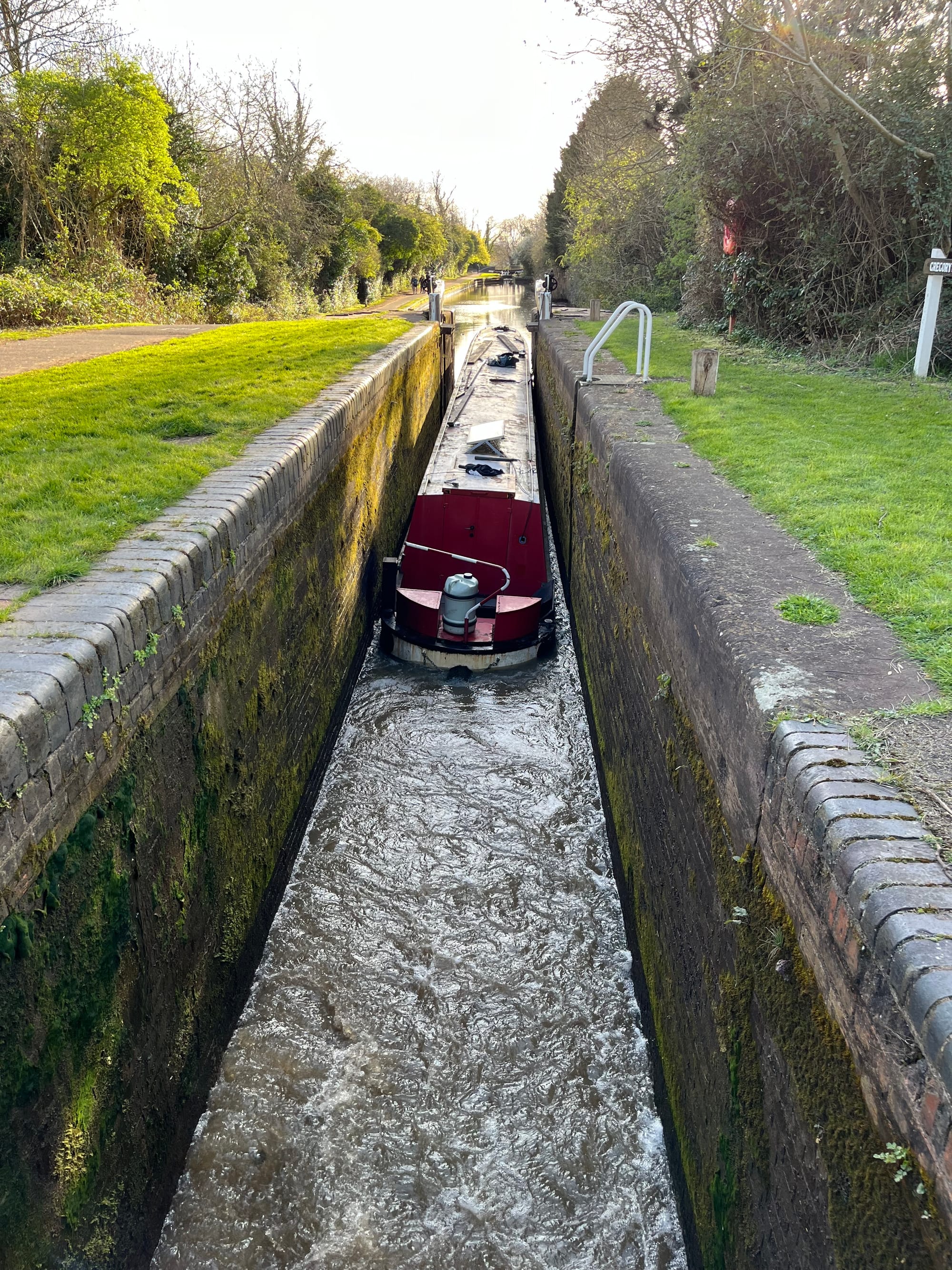 Stuck with a low stern