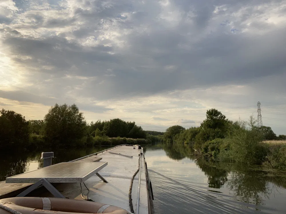 Old boat scenery